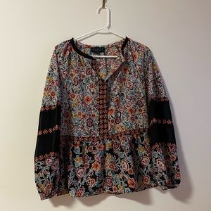 Laundry by Shelli Segal Women’s Boho Blouse S